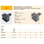 Upichovací držák VDI40 tvaru AR - pravý, nastavitelná výška
