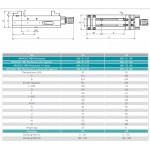 Dvoudílný strojní svěrák 125 mm ARNOLD MB2, mechanický