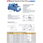 Náhradní role filtračního papíru 500 x 90 -  typ 50µ