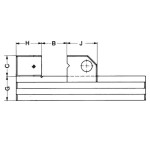 Přesný nástrojářský svěrák RÖHM PL-S-3, 120 mm