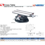 Křížový stůl 140 x 310 mm (VCT-512)