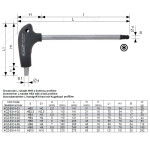 Šroubovák L rukojeť 6 HR s kuličkou 4/110 mm, 4CZech