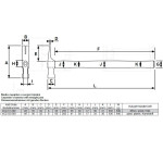 Kladivo tesařské magnetické s rovnými čelistmi 336 mm, 4CZech