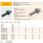 Držák HSK63A s dutinou Morse MT3