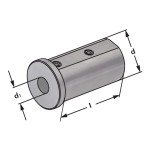 Redukční pouzdro 40x6 mm